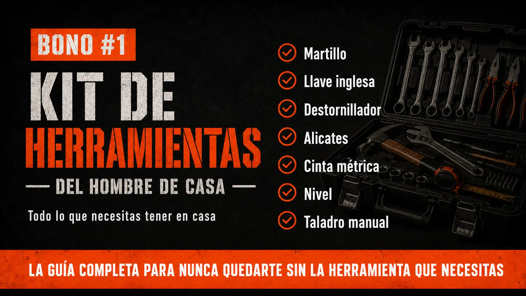 Kit de Herramientas del Hombre de Casa